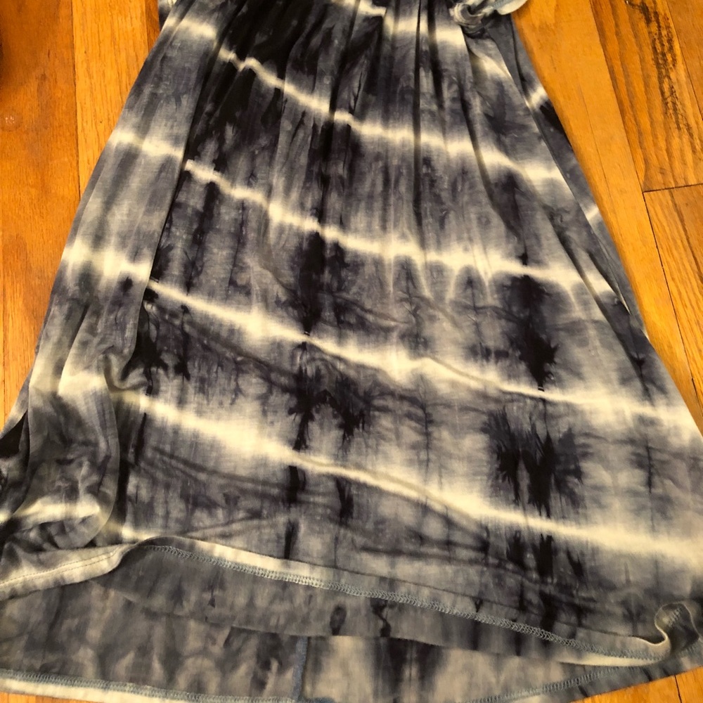off the shoulder tye dye dress 💙💙